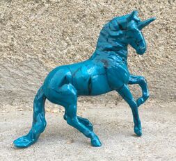 Turquoise Unicorn Decorator